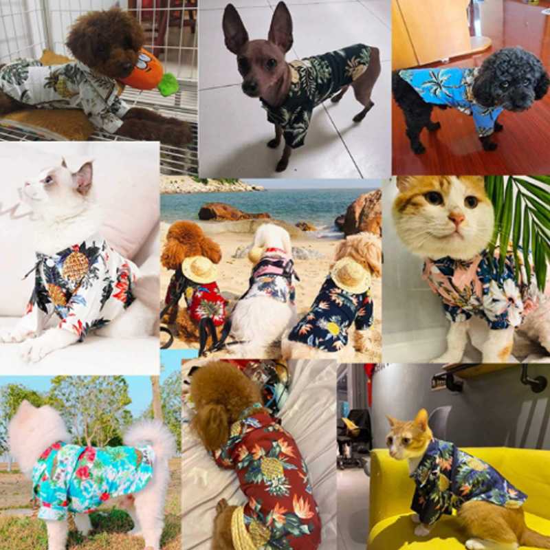 Chihuahuas Mini High End Organic Pet Silk Summer Pokemon Patten Bape Tebby Pug Dog Clothes Pitbull