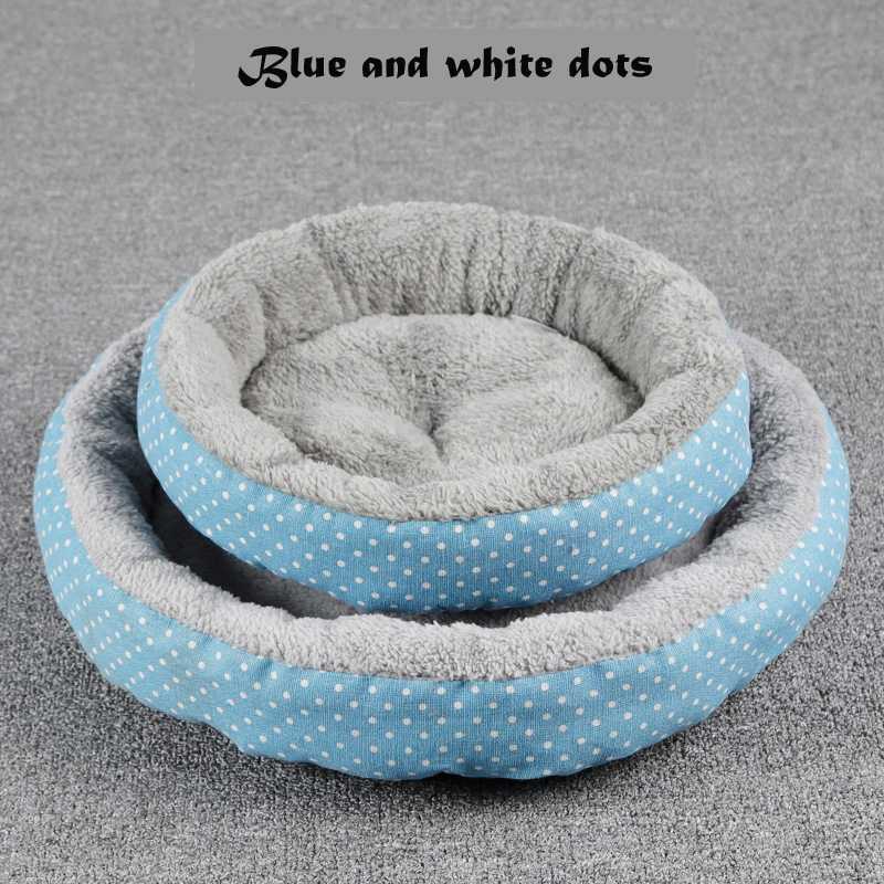 China Cute Round Canvas Pet Supplies Dog Bed