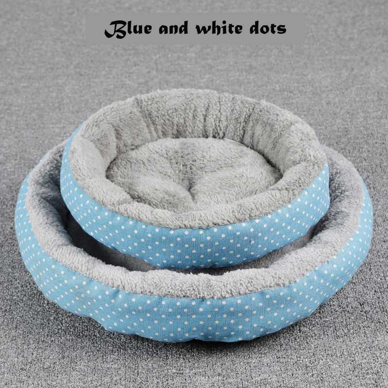 China Cute Round Canvas Pet Supplies Dog Bed