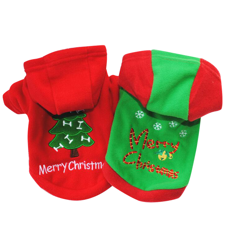 Christmas Autumn Winter Warm Clothing Dog Hoodie Pet Clothes