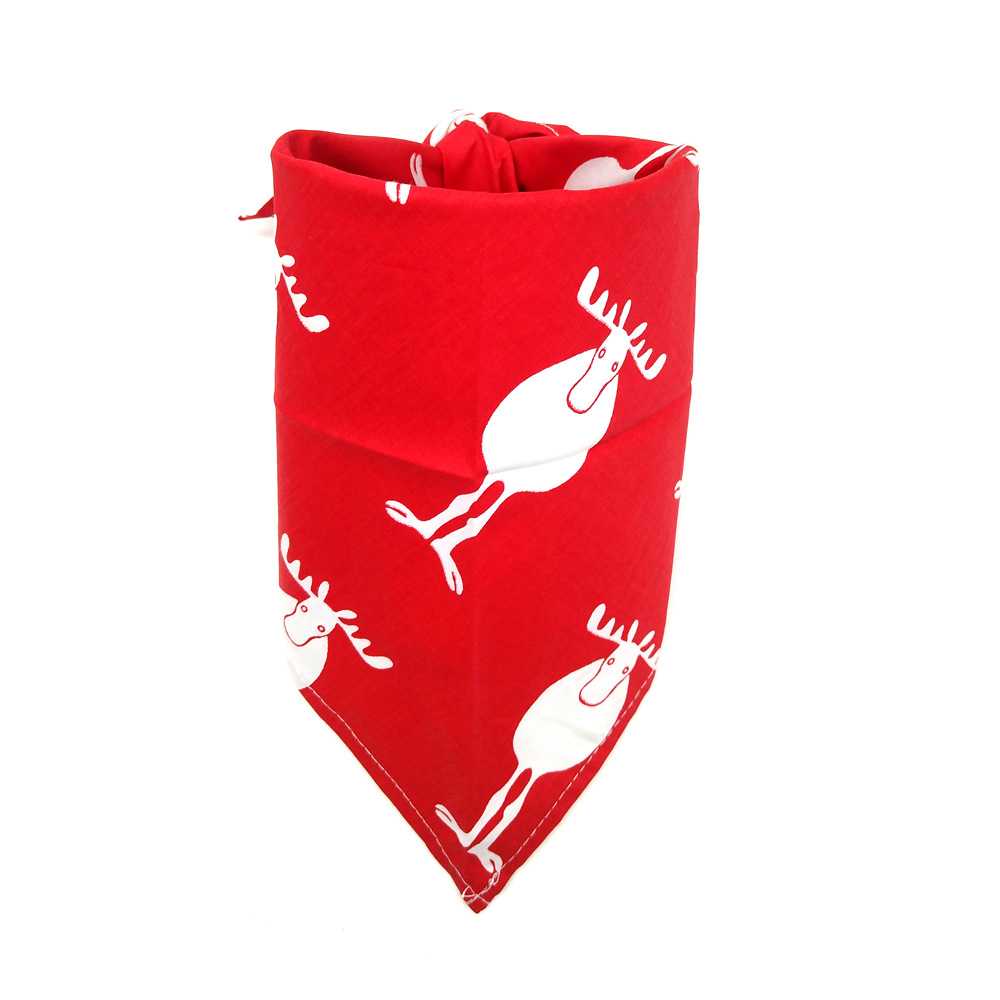 Christmas Dog Bandanas Pet Bandana Scarf Washable Dog Neckerchief