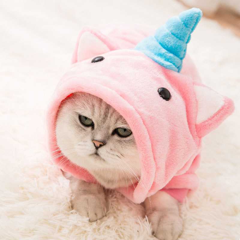 Christmas Dress Up Cat Winter Dress Warm Cat Halloween Funny Pet Costume