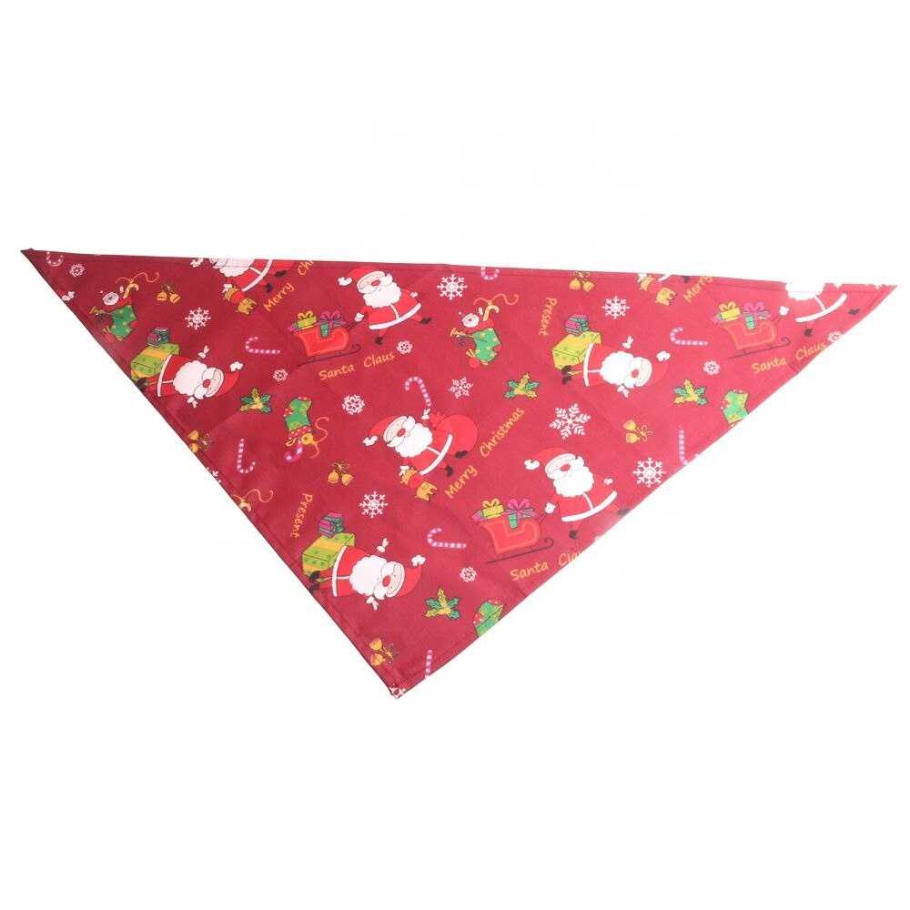 Christmas Gifts Pet Saliva Towel Cotton Triangle Scarf Cat Dog Accessories Amazon Explosion Models