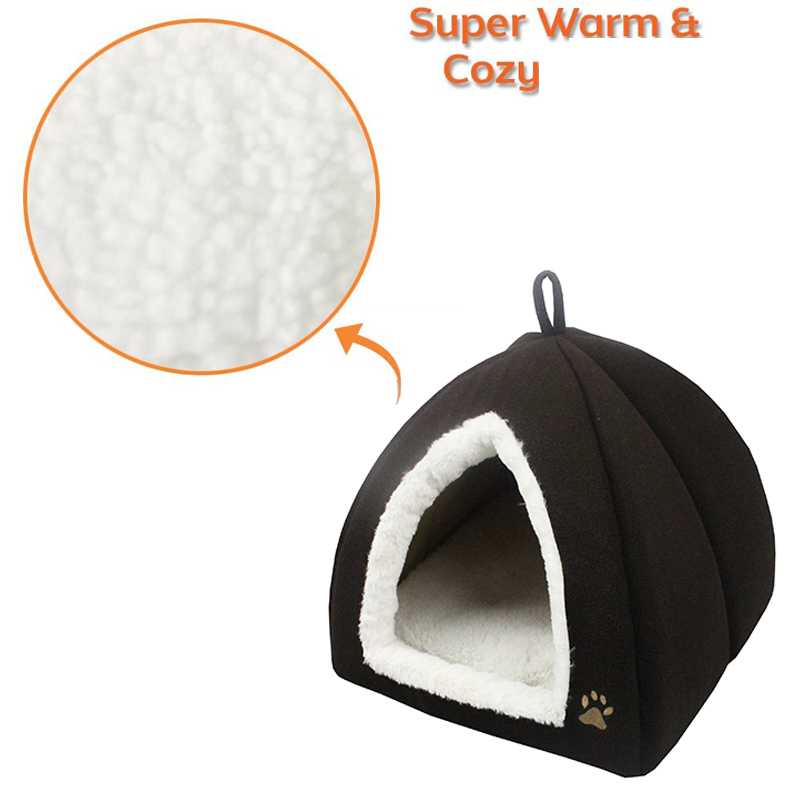 Comfortable Cat House Triangle Pet Cat Bed Tent House