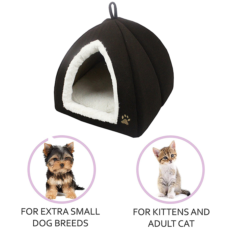 Comfortable Cat House Triangle Pet Cat Bed Tent House
