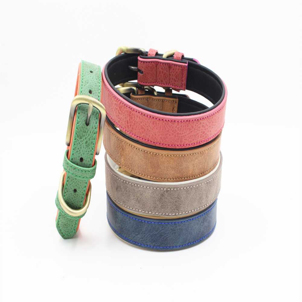 Comfortable Pet Collars With Small Medium Size Dog Collars With Retro Cat Collars With Pull Dog Chains