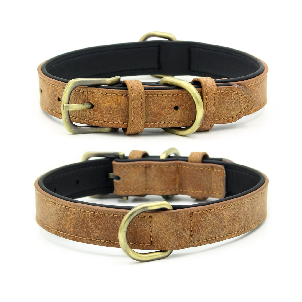 Comfortable Pet Collars With Small Medium Size Dog Collars With Retro Cat Collars With Pull Dog Chains