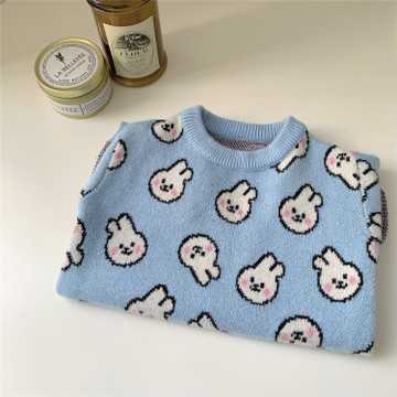 Core Yarn Cat Clothes Bear Schnauzer Clothes Rabbit Cartoon Cute Pet Sweater