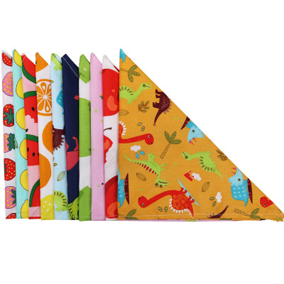 Cotton Fancy Pet Bandana Fruit Pattern Dog Scarf Animal Cat Collar Scarf