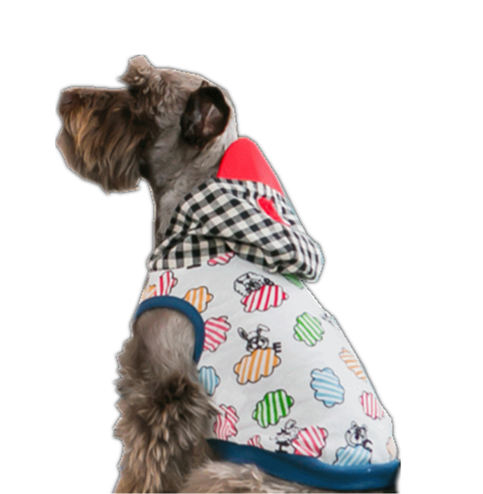 Creative Cute Hooded Twolegged Vest Dogs Cloth Pet Clothes Summer
