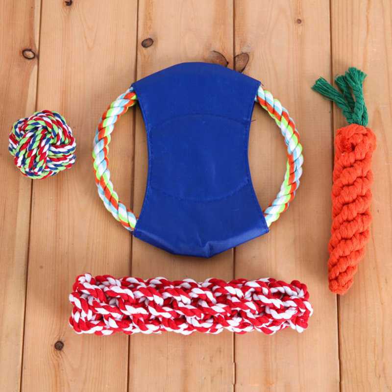 Custom Animal Durable Cotton Rope Pet Toys Dog Chew Toys