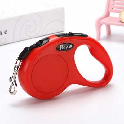 Custom Automatic Retractable Pet Leash Light Up Pet Collar Leash Belt Pet Show Leash