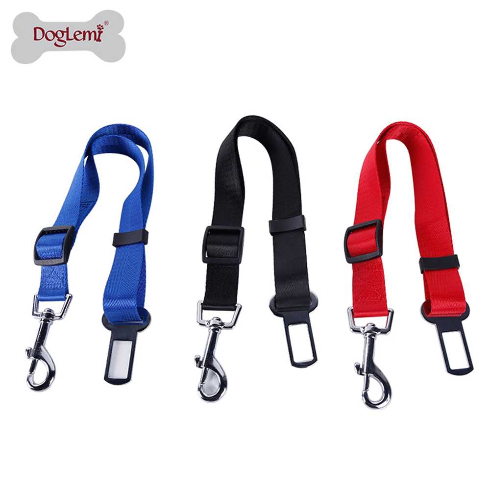 Custom Different Color Safety Pet Dog Car Seat Belt