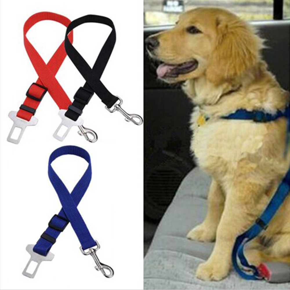 Custom Different Color Safety Pet Dog Car Seat Belt