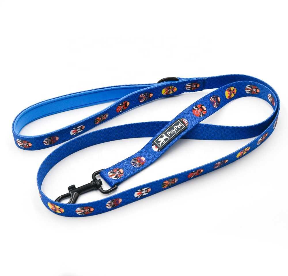 Custom Dog Lead Collar Pet Dog Leash Neoprene Dog Collar Set Pet Product Supplier