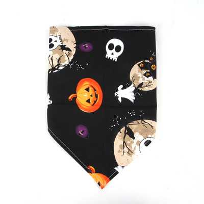 Custom Halloween Dog Bandana Dog Collars With Bandana Dog Bandana Cotton