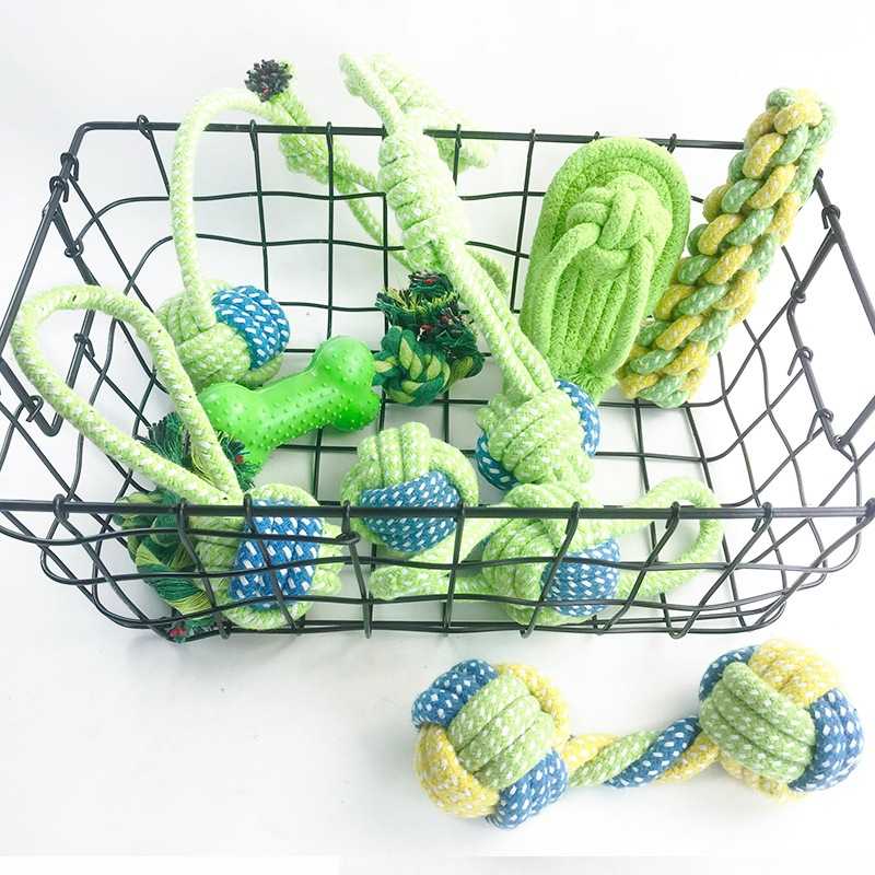 Custom Ing Puppy Chew Toys Hemp Pet Toy Interactive Rope Toys Dogs