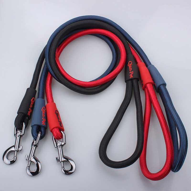 Custom Nylon Weave Round Climbing Rope Dog Leash