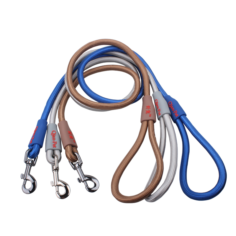 Custom Nylon Weave Round Climbing Rope Dog Leash
