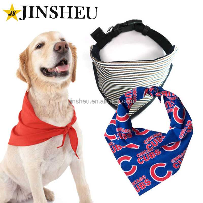 Custom Print Logo Triangle Dog Bandana