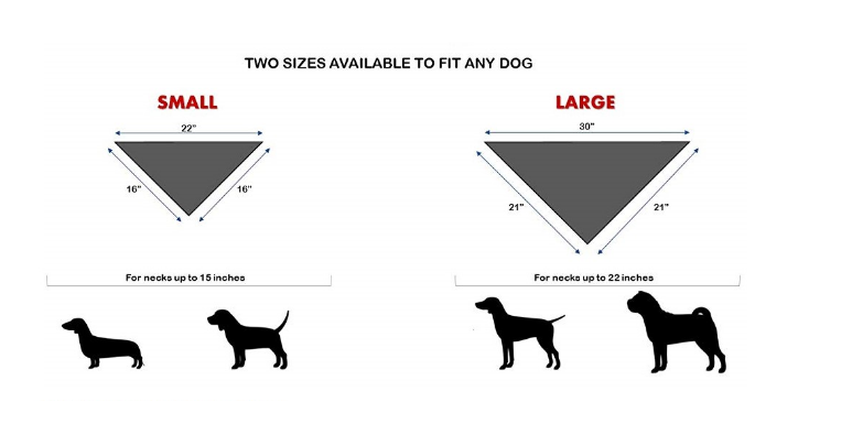 Custom Printed Logo Pet Triangular Bandanas Cartoon Pattern Dogs Bandanas