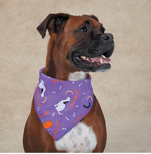 Custom Printed Logo Pet Triangular Bandanas Cartoon Pattern Dogs Bandanas