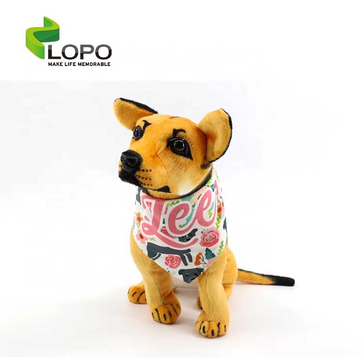 Custom Sublimation Textile Bandana With Pet