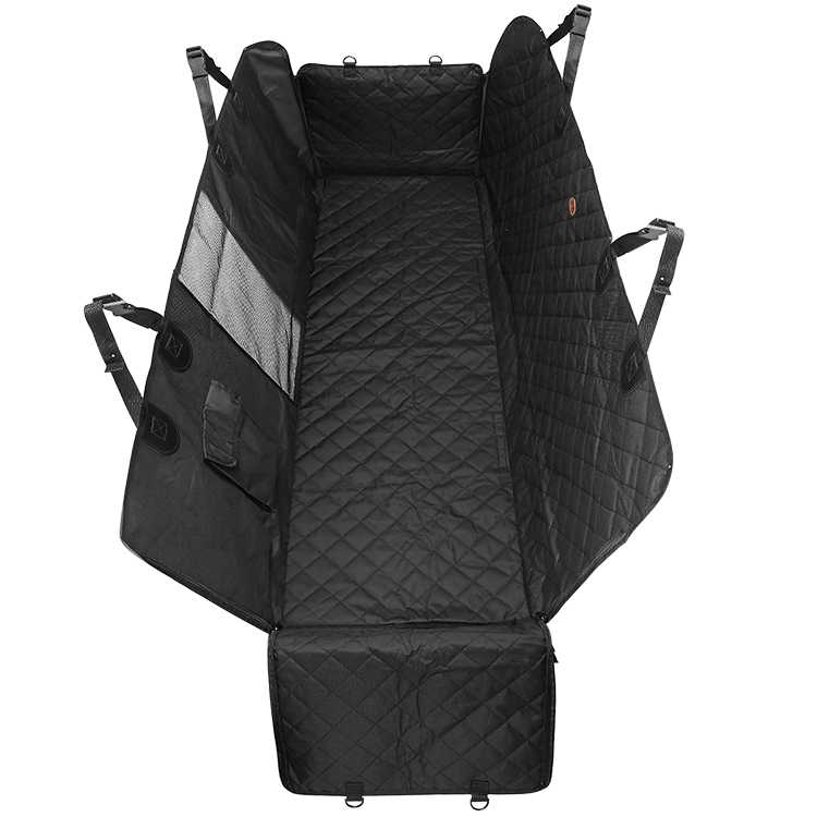 Custom Supply Black Waterproof Durable Pet Car Seat Cover