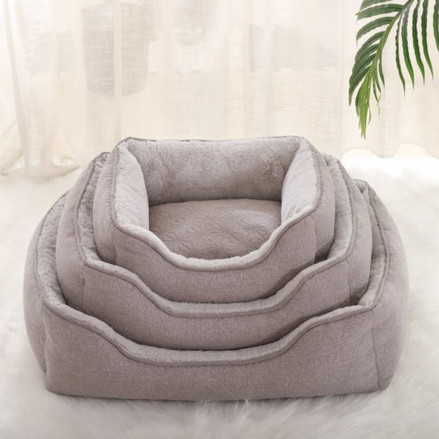 Customizable Soft Breathable Best Pet Bed Washable Large Cat Pet Dog Bed