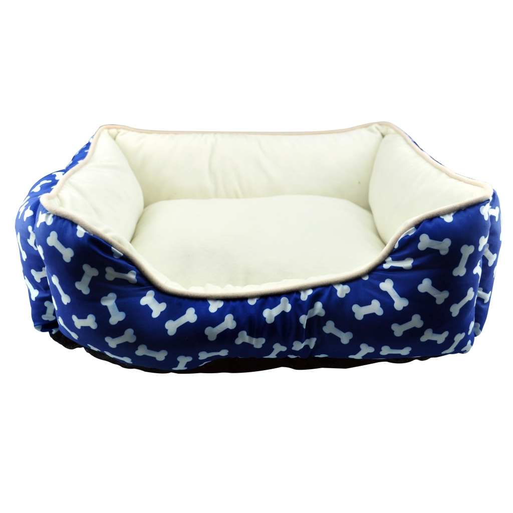 Customized Color Size Private Label Cute Plush Slumber Soft Pet Bed