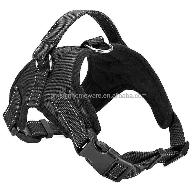 Customized Dog Harness With Reflective Stitching