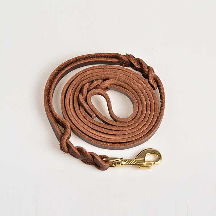 Customized Leather Dog Collar Leash Pets