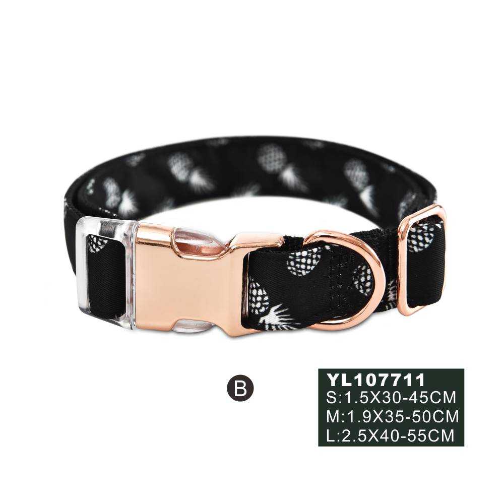 Customized Pattern Dog Collar Adjustable Collars Dogs