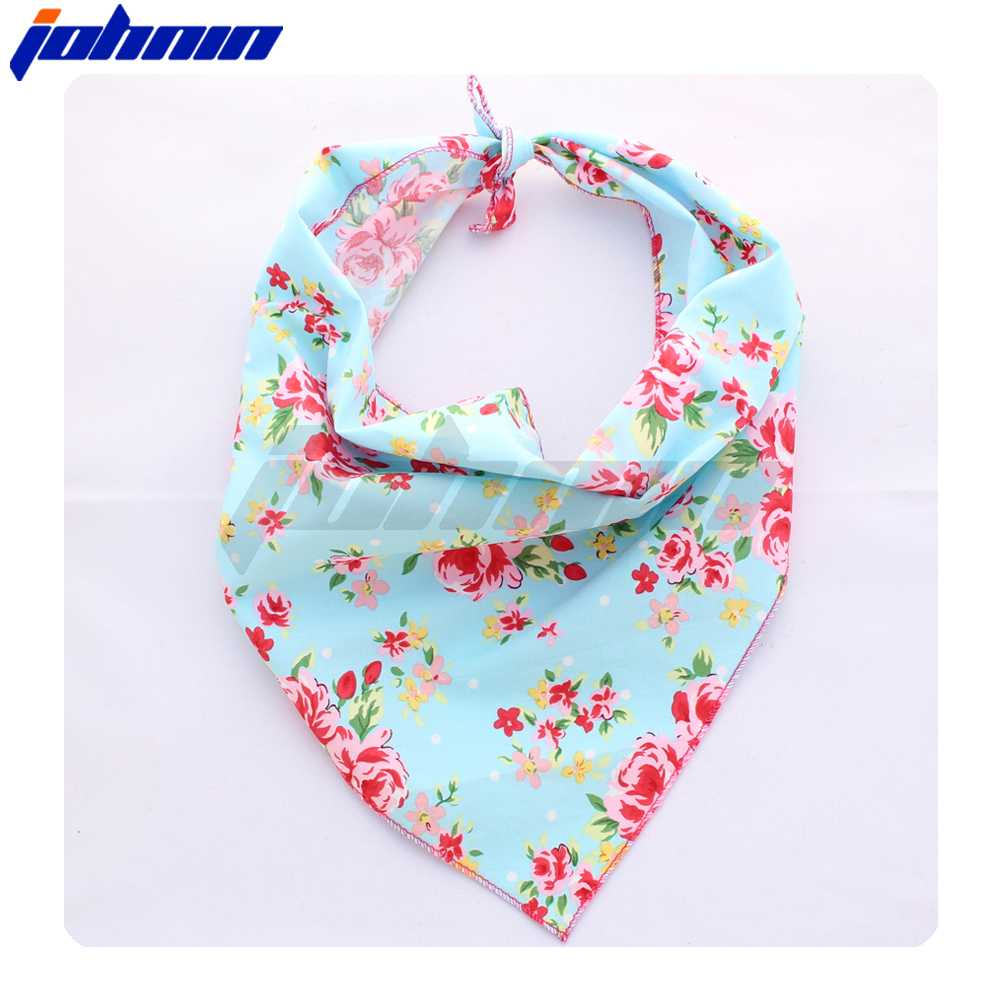 Customized Print Soft Material Summer Dog Bandana