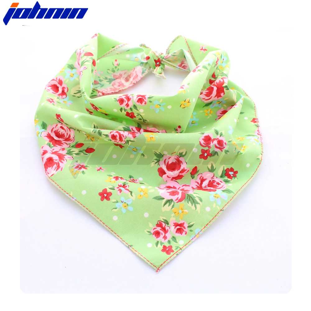 Customized Print Soft Material Summer Dog Bandana