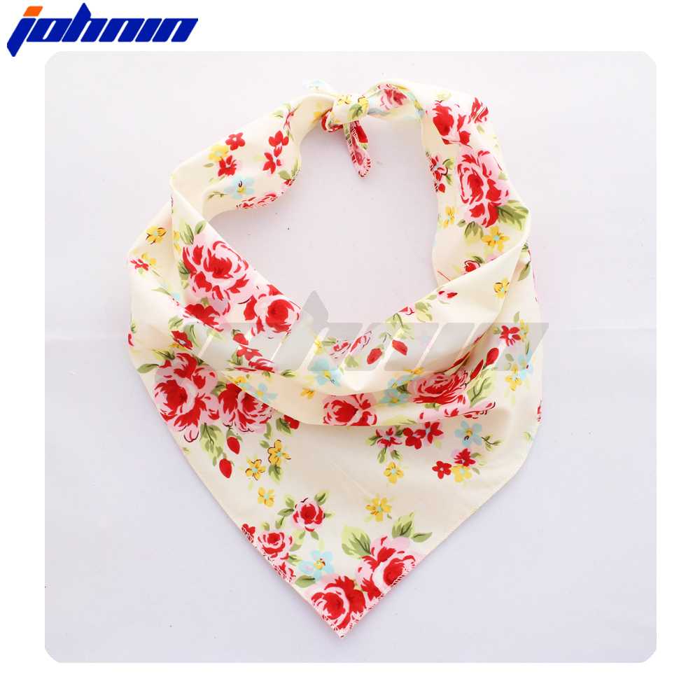 Customized Print Soft Material Summer Dog Bandana