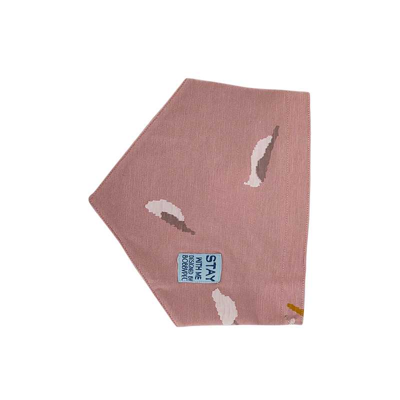 Cute Printing Triangular Dog Bandana Small Dog