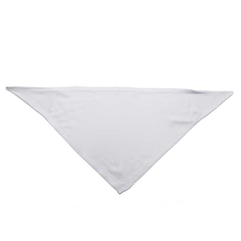 DIY Print White Blank Polyester Sublimation Dog Bandana