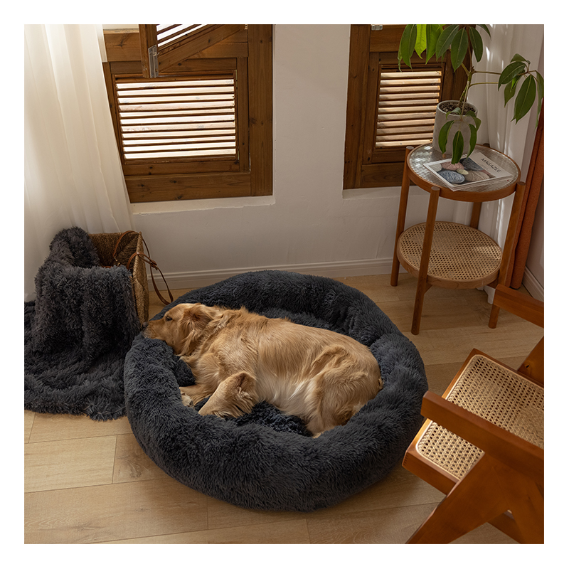 Dog Cushion Tufted Dog Cushions Shaped Cushion Active Pets Plush Calming Dog Bed