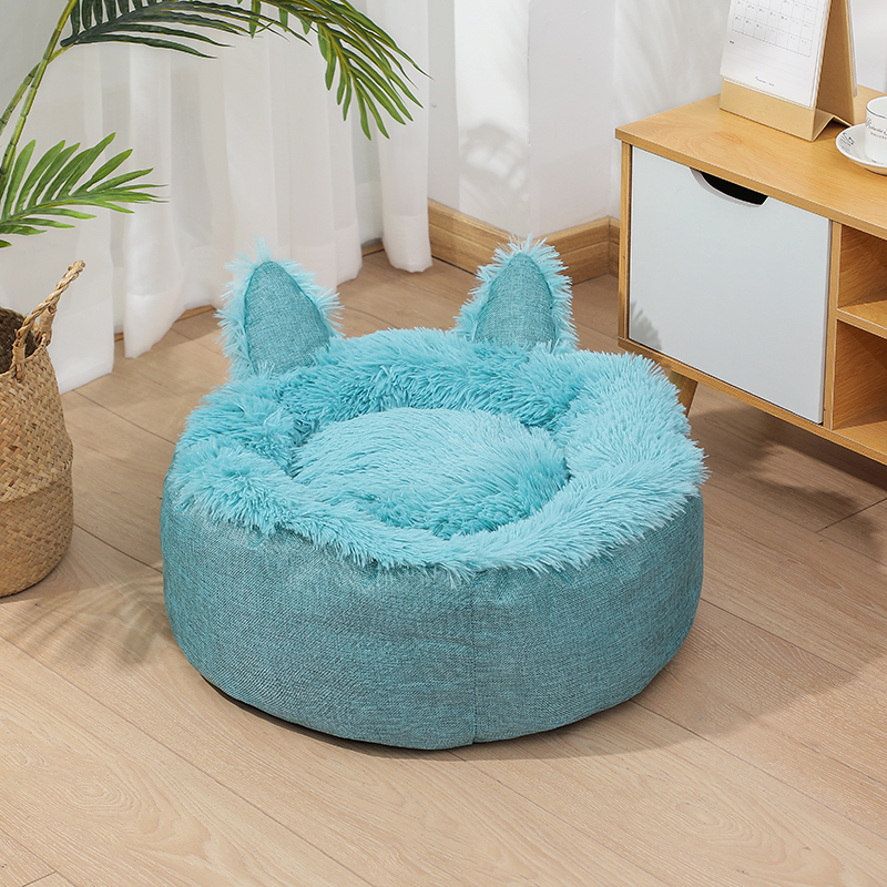 Dog House Cat House Four Seasons Removable Winter Web Celebrity Teddy Dog Supplies Cats Winter Warm Pet Bed