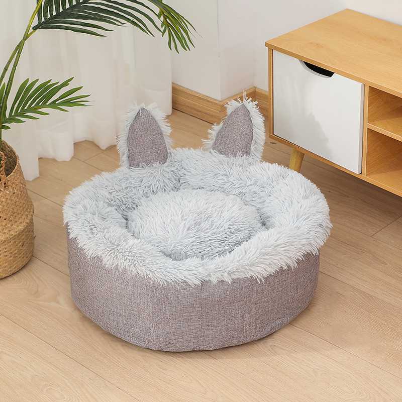 Dog House Cat House Four Seasons Removable Winter Web Celebrity Teddy Dog Supplies Cats Winter Warm Pet Bed