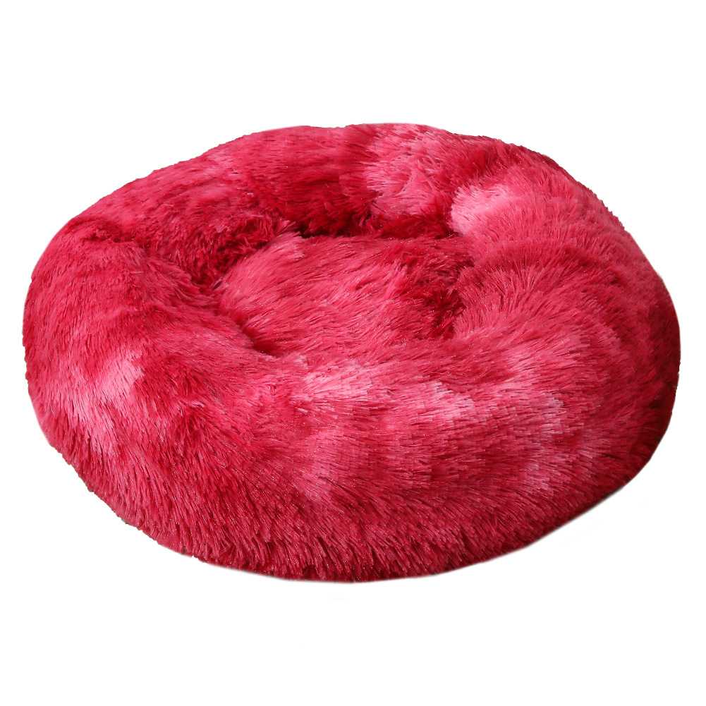 Dog Kennel Cat Litter Pet Bed Round Plush Winter Dog Pet Cat Pad Small Mediumsized Dogs