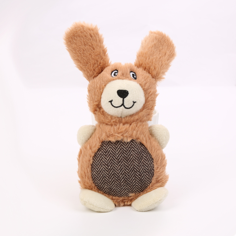 Dog Plush Toy Cute Rabbit Bear Squeaky Sound Pet Toy In Stock Fast Delivery Dog Toy
