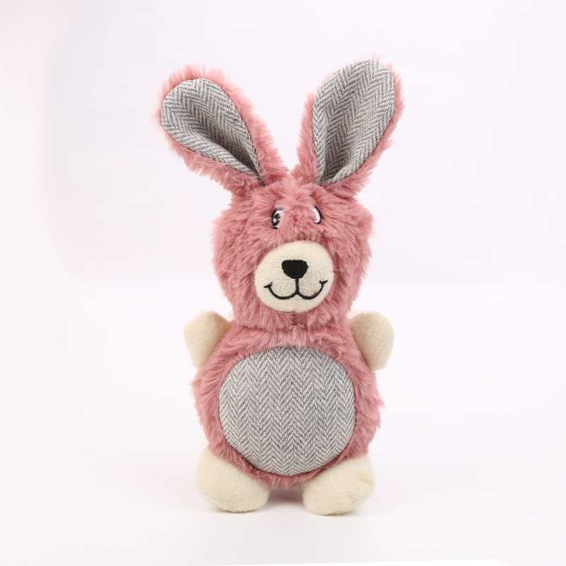 Dog Plush Toy Cute Rabbit Bear Squeaky Sound Pet Toy In Stock Fast Delivery Dog Toy