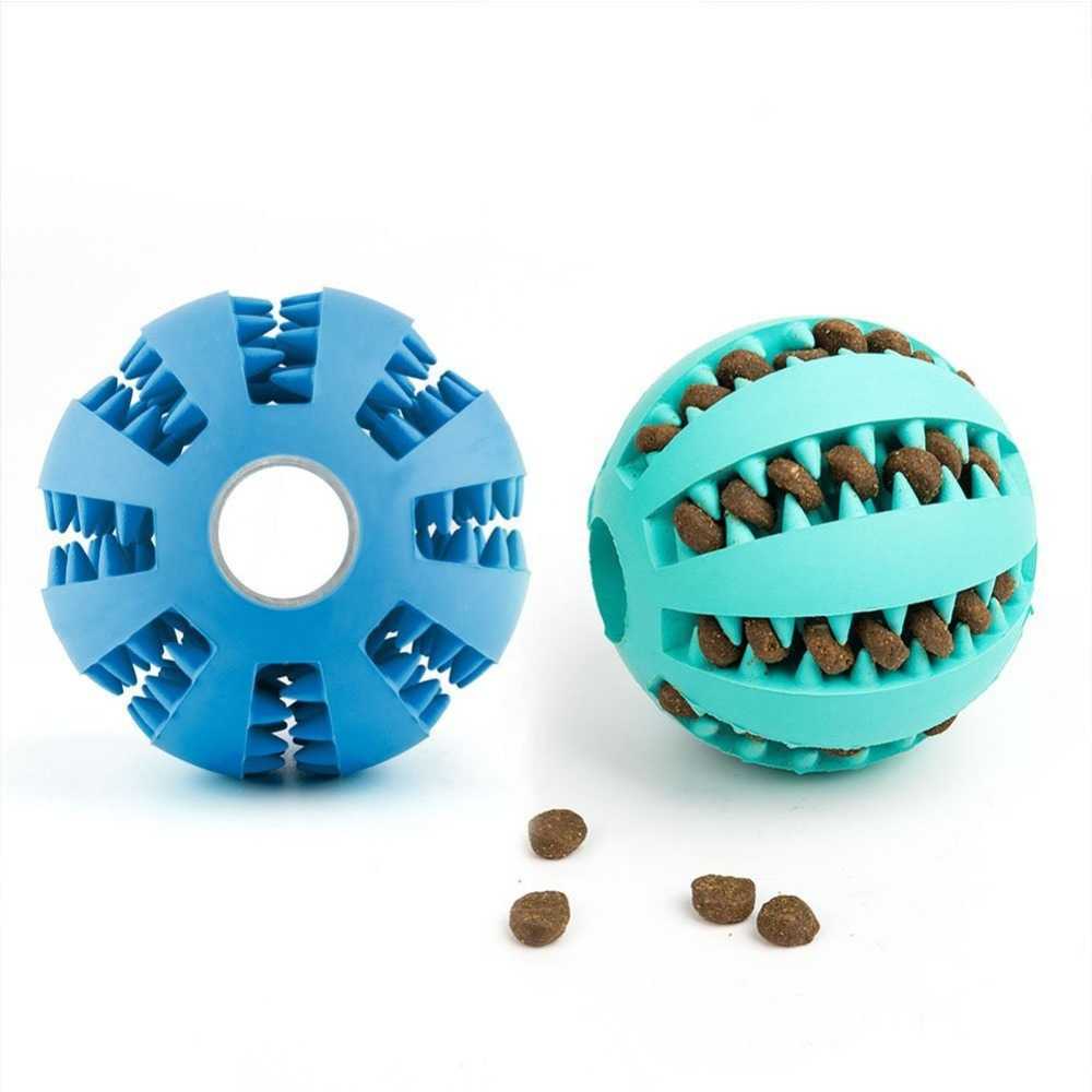 Dog Toy Interactive Rubber Balls Pet Dog Cat Puppy ElasticityTeeth Ball Dog Chew Toys Tooth Cleaning Balls