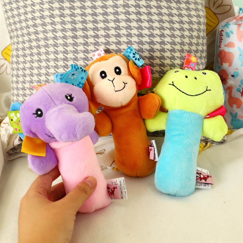Dog Toy Pets Bite Resistant Sound Molar Toy Teddy Many Styles Different Animal Stick Shapes Direct Sales