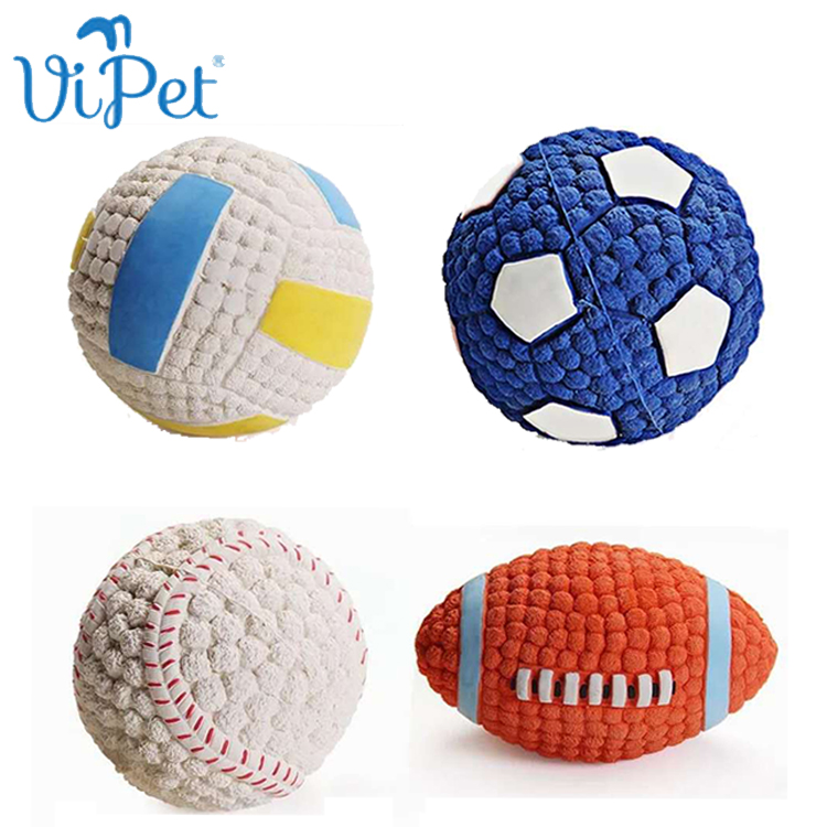 Dog Toy Set Soft Cat Football Volleyball Tennis Rugby Balls Dog Toy Ball Indestructable Dog Chew Toy