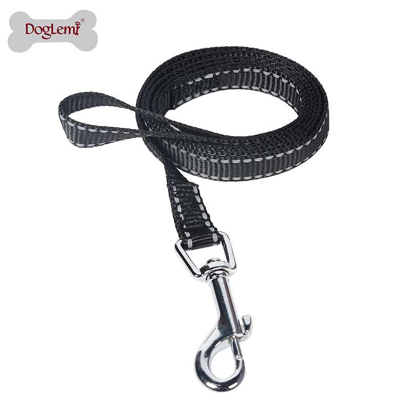 DogLemi Nylon Walking Pet Dog Leash High Visible Reflecting Dog Collars Leashes Harness Lead Leash