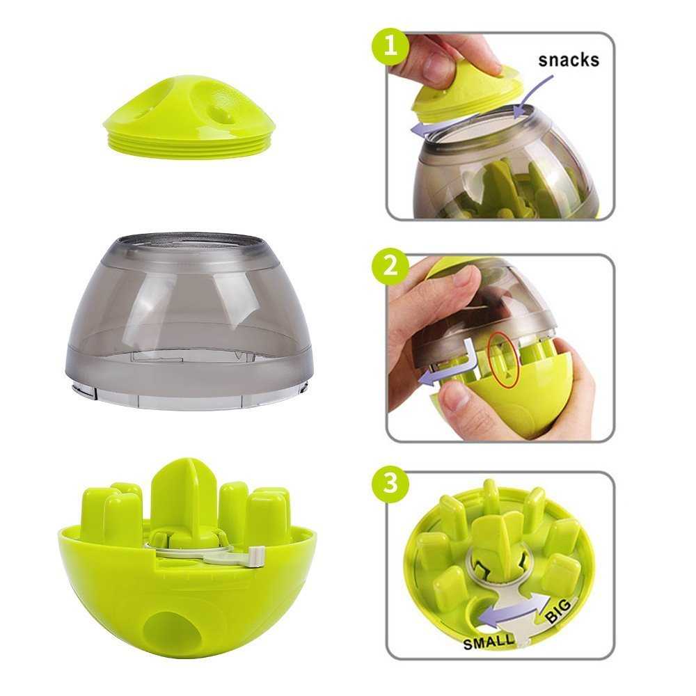 Dogs Leaking Food Balls Fun Tumbler Balls Pet Toys Shaking Food Leaking Balls Pet Training Playing The Best Companion