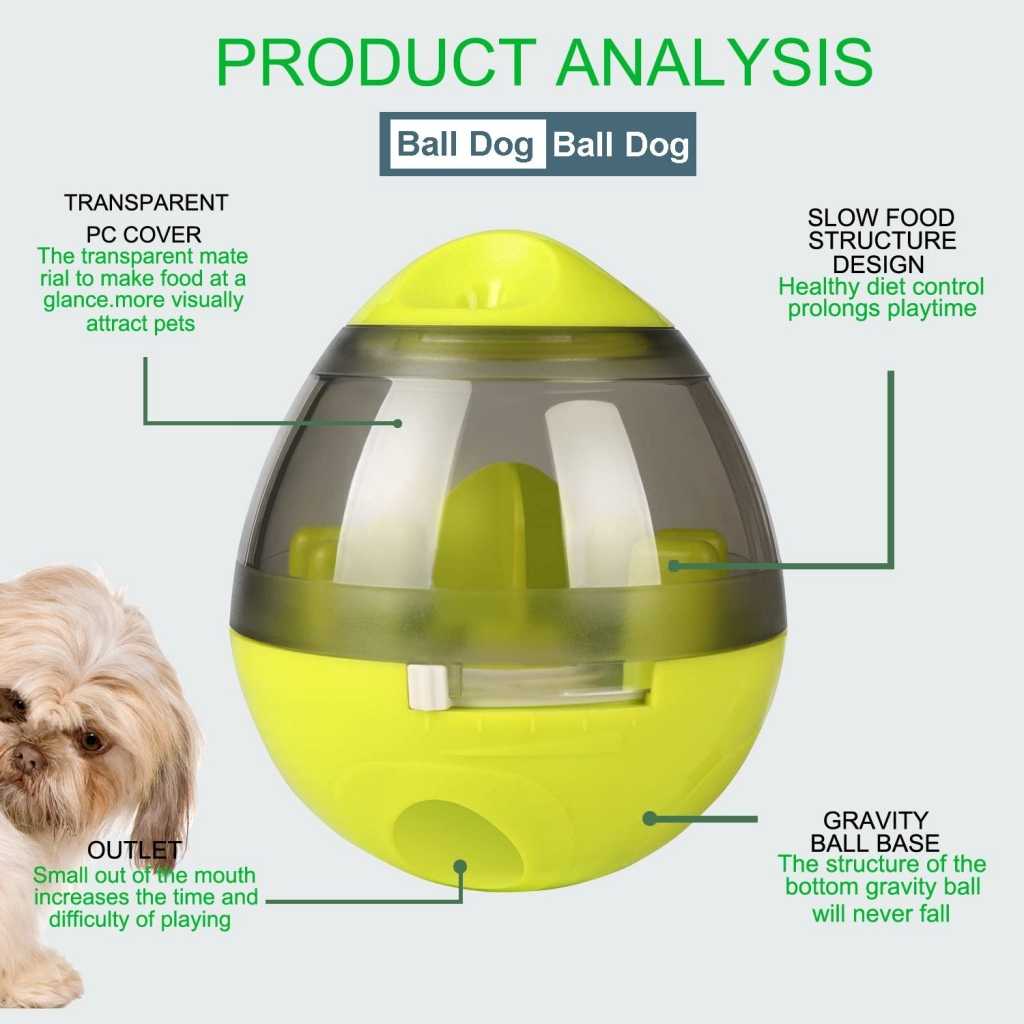 Dogs Leaking Food Balls Fun Tumbler Balls Pet Toys Shaking Food Leaking Balls Pet Training Playing The Best Companion